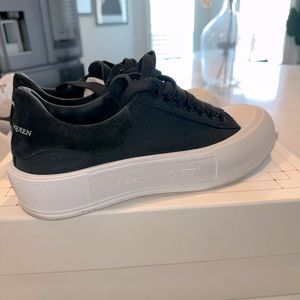 Alexander MaQueen Canvas Sack Sneakers